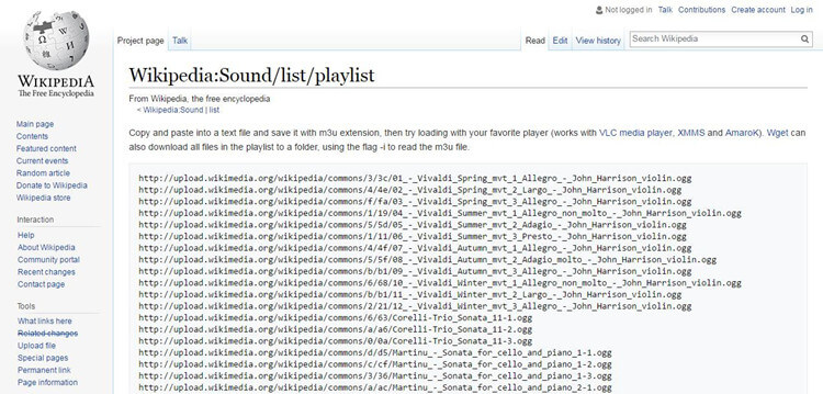 free MP3 music download with Wikipedia playlist