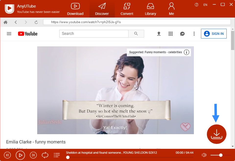 YouTube video download