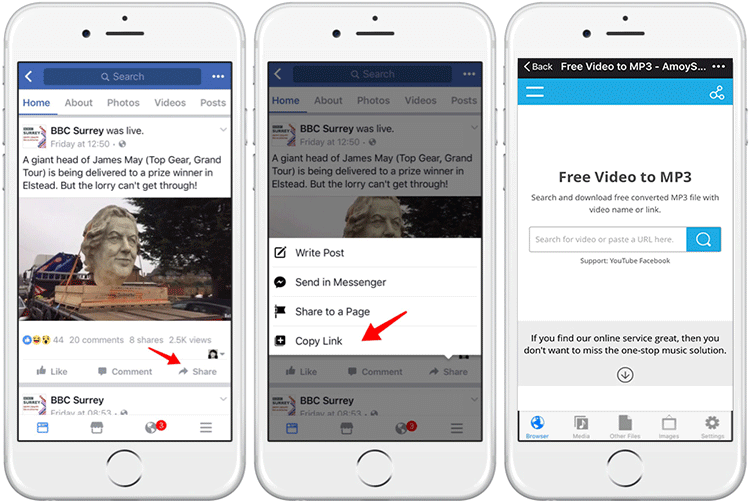 how to download facebook videos to android