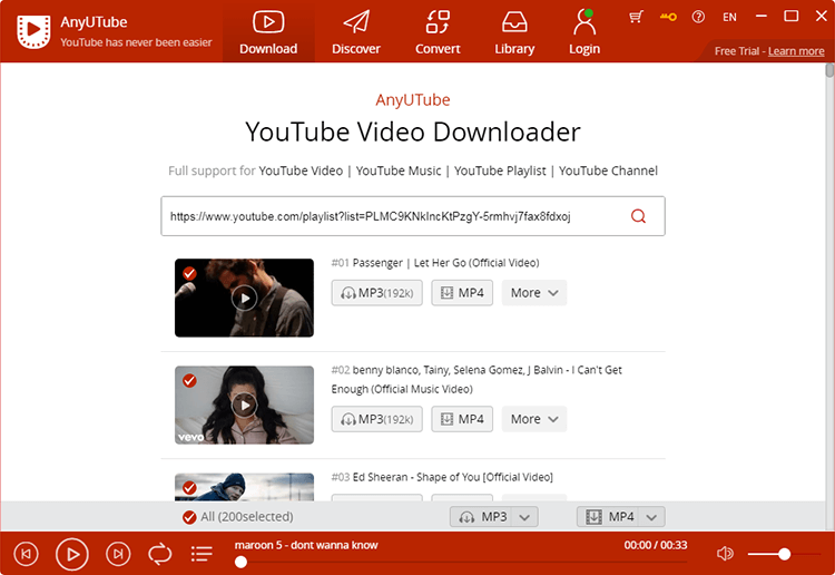 download YouTube playlist