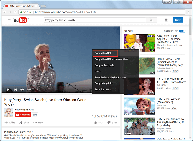 YouTube videos