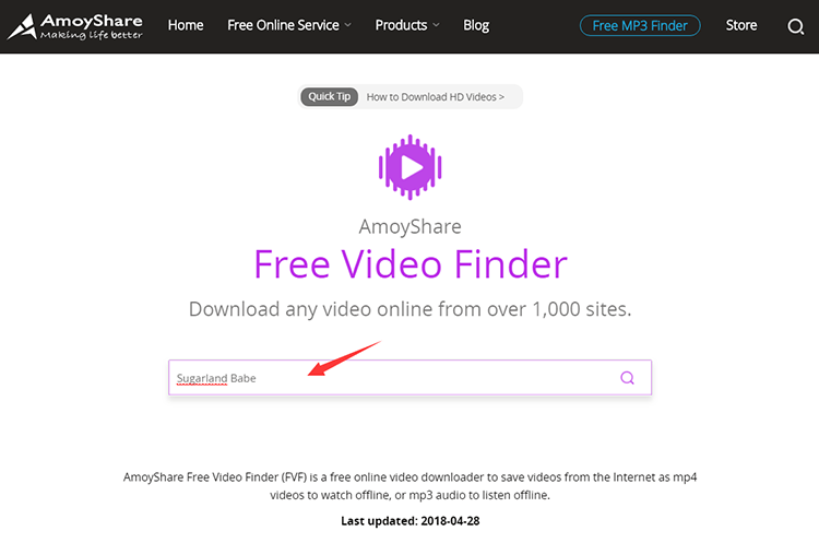 Free Video Finder