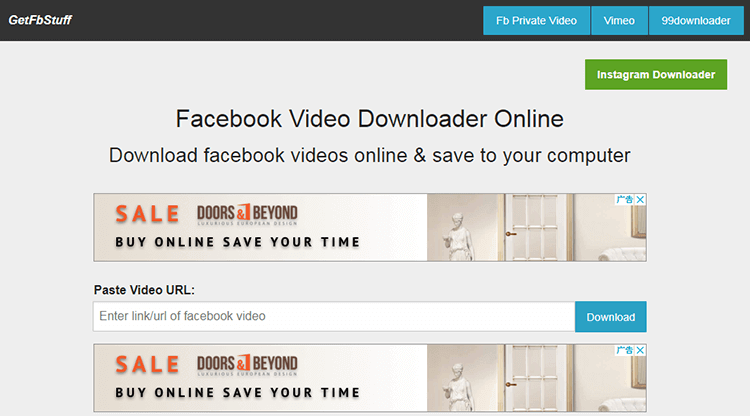 best facebook video downloader