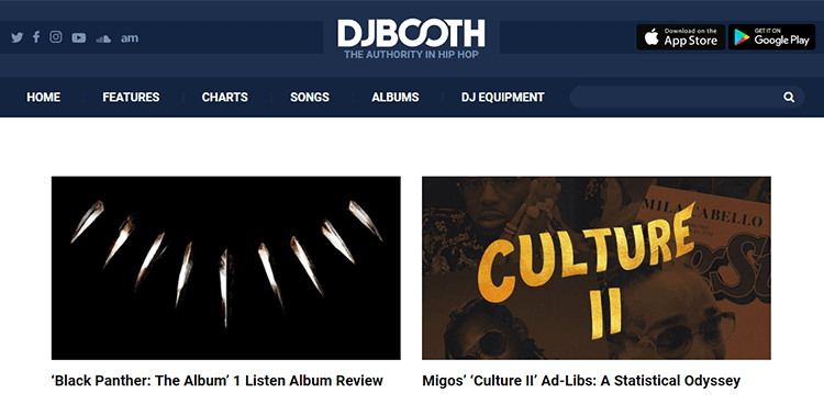 Dj Booth Music Charts