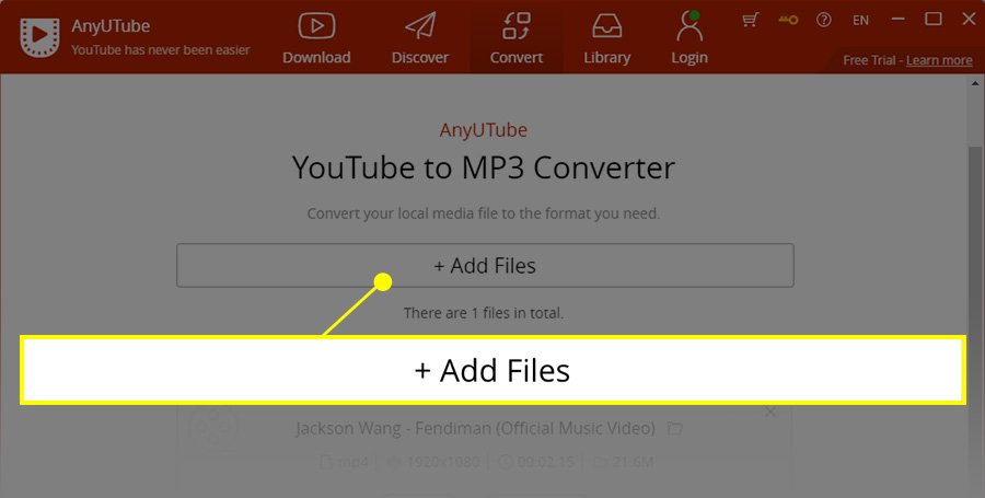 Add the downloaded video “Fendiman”
