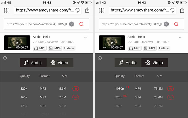 download hello to MP3/MP4