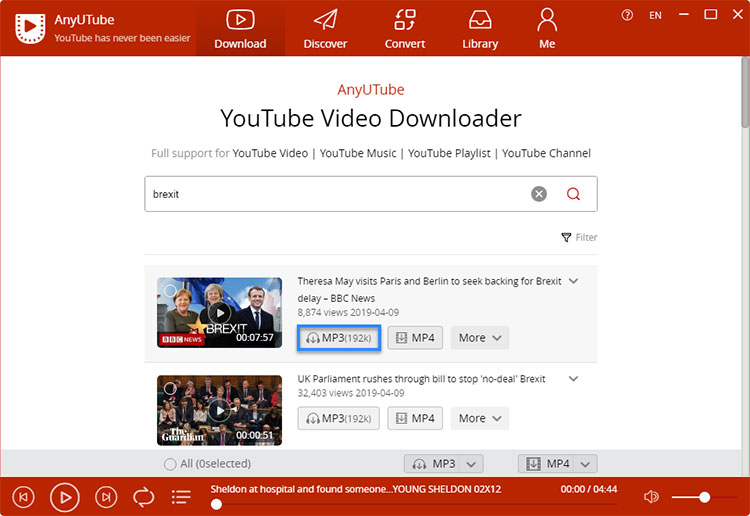 download YouTube videos to MP3