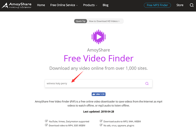 Free Video Finder