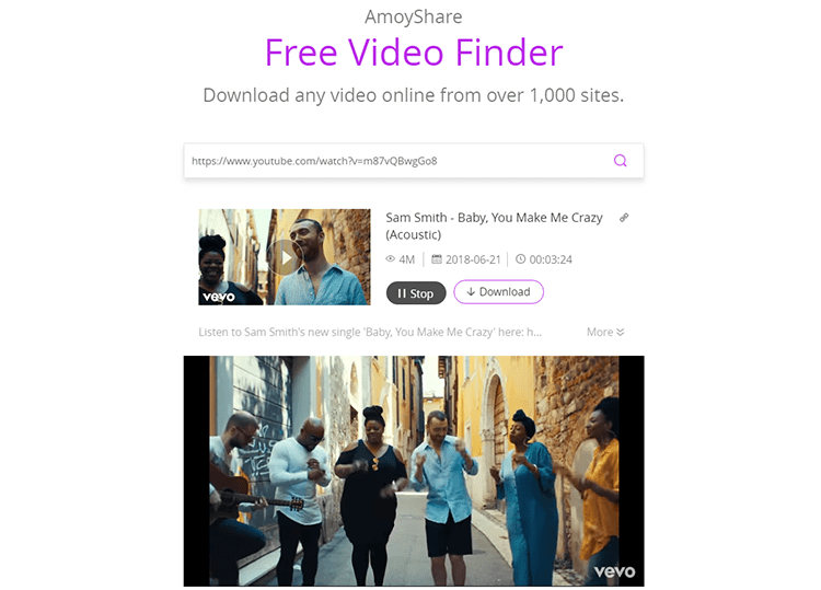 Free Video Finder