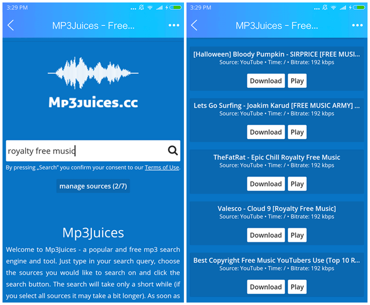 youtube mp3 juice download