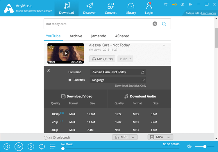More format with AnyMusic