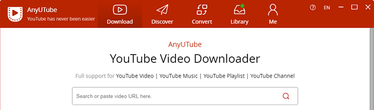 launch AnyUTube