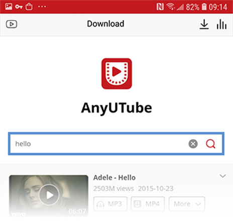 YouTube song
