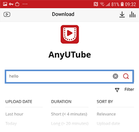 filter search results