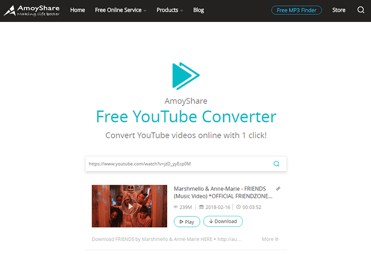 Search YouTube video