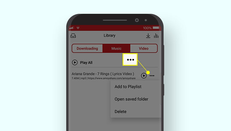 copy downloaded tracks