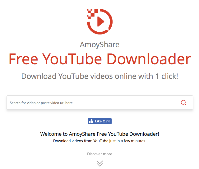 Free YouTube downloader