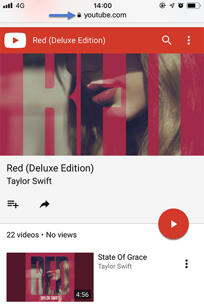 Red playlist