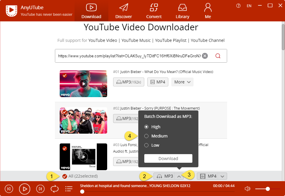 youtube download 320