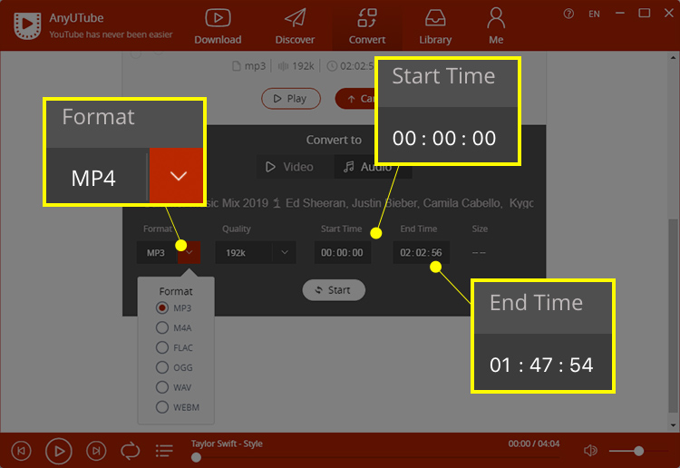 trim an audio file