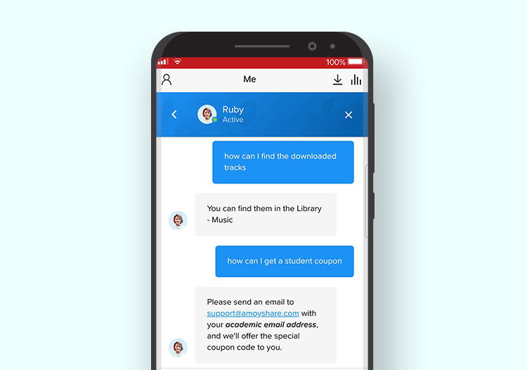 Conversation interface