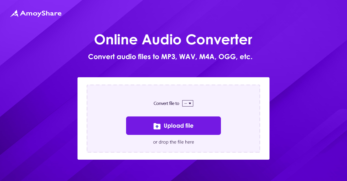 Audio Converter - to MP3, WAV, OGG…