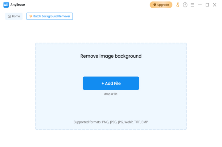 Upload an image