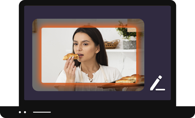 Edit the screenshot with the drawing panel