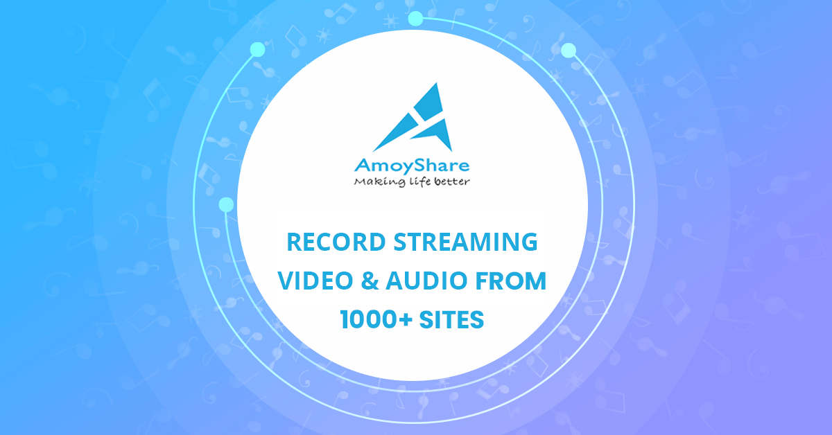 Record streaming video audio with support for 1000 sites