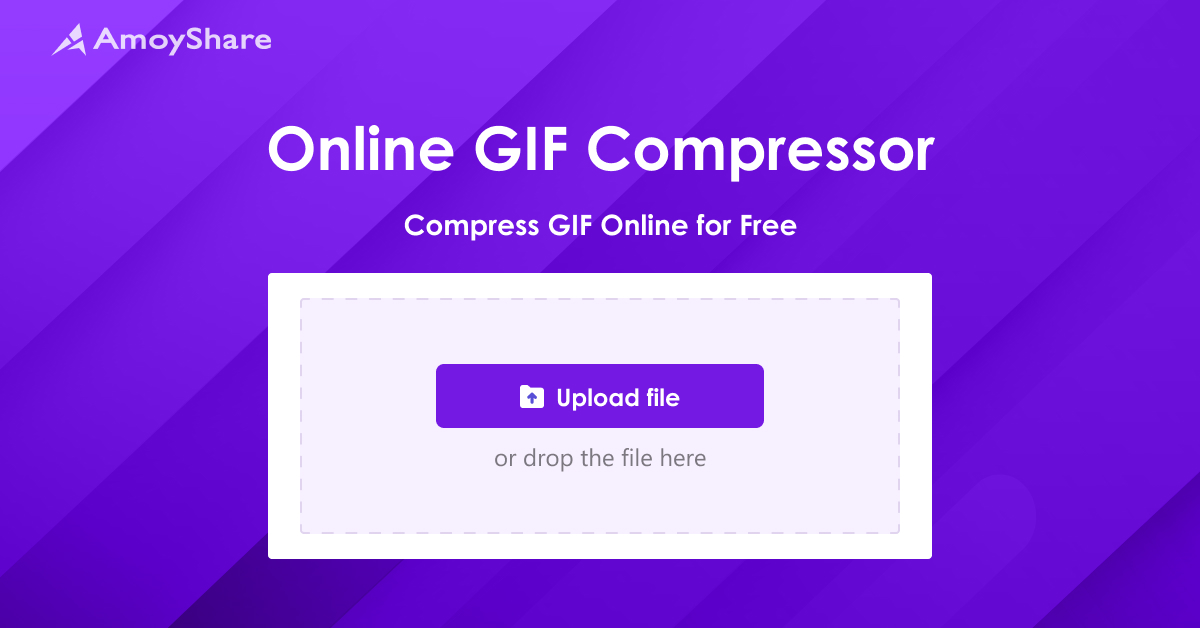 Compressor GIF  Comprima GIFs Online para Upload e Compartilhamento Rápido