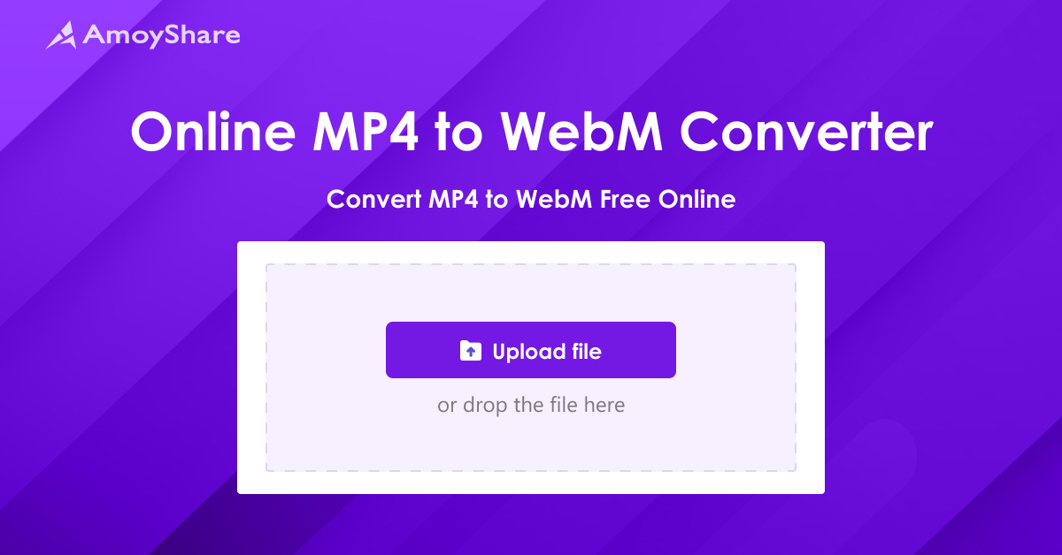 Online MP4 to WebM Converter Convert MP4 to WebM Online Free