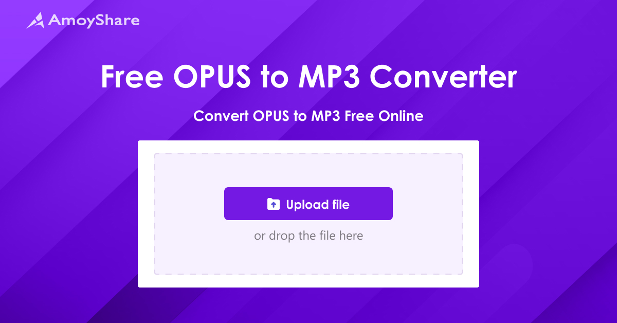 Convertisseur OPUS en MP3 Convertissez OPUS en MP3 gratuitement en ligne