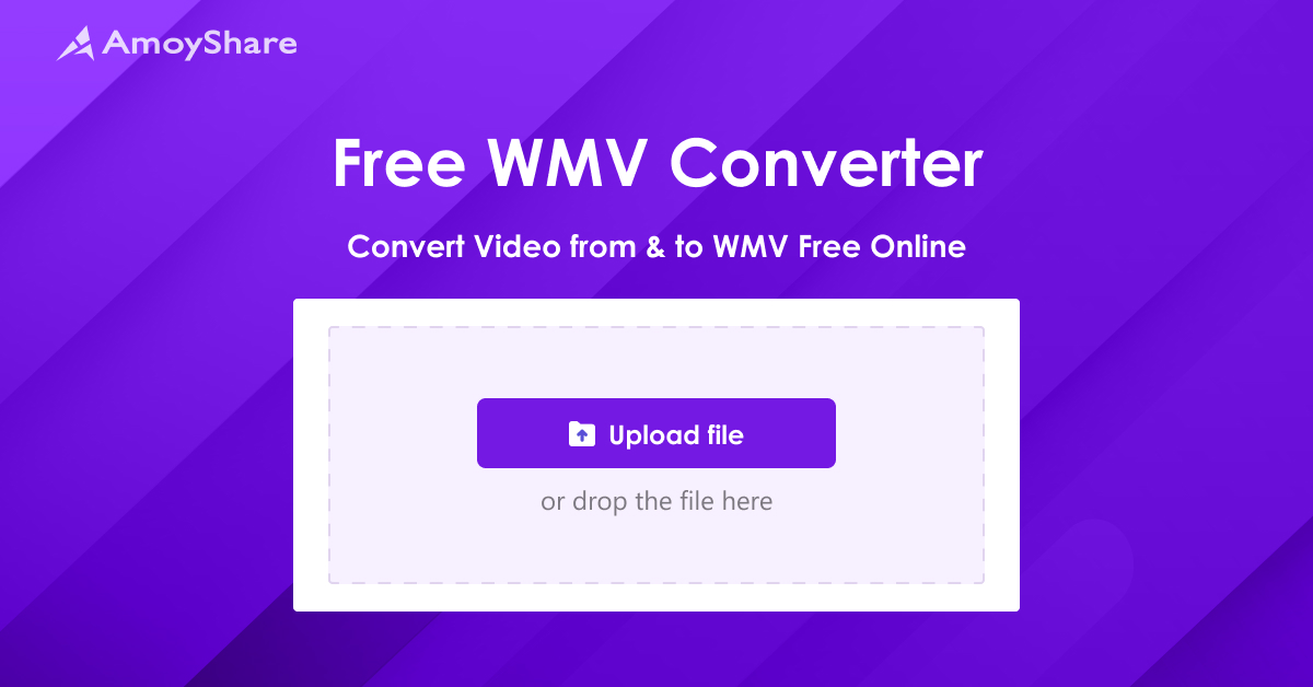 Free WMV Converter Convert Video from & to WMV Free Online