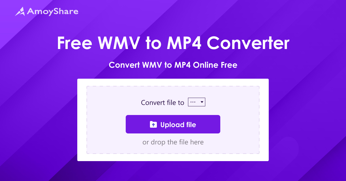 Free WMV to MP4 Converter - Convert WMV to MP4 Free Online