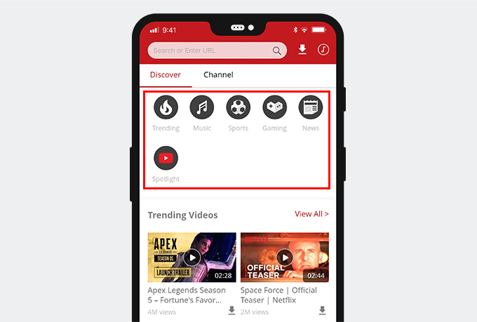 Trova YouTube incorporato