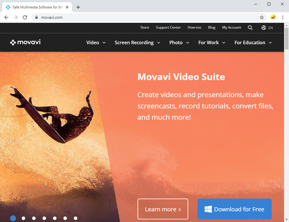 Usa movavi para grabar videos de Hulu