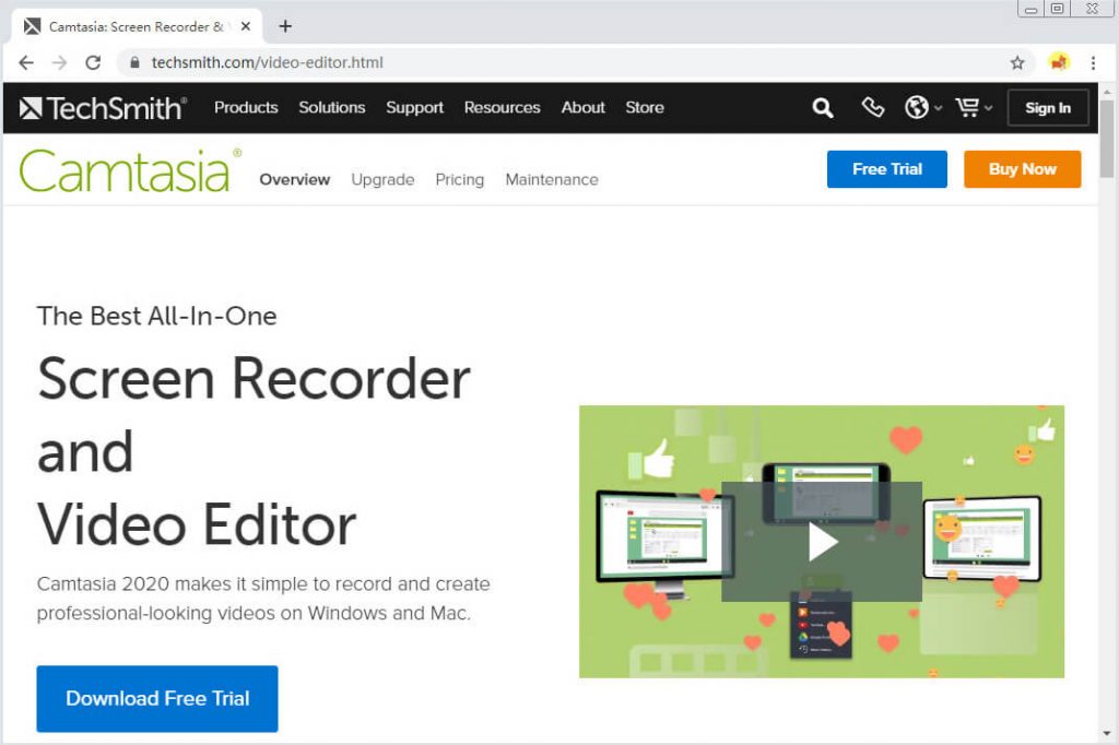 Use Camtasia to record Hulu videos