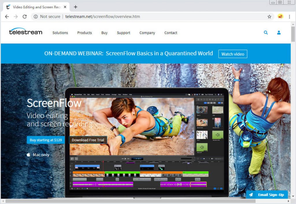 Use ScreenFlow para grabar videos de Hulu