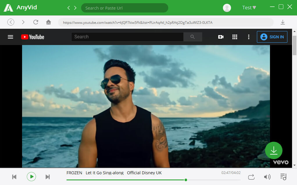 Encuentra videos de Vevo en YouTube