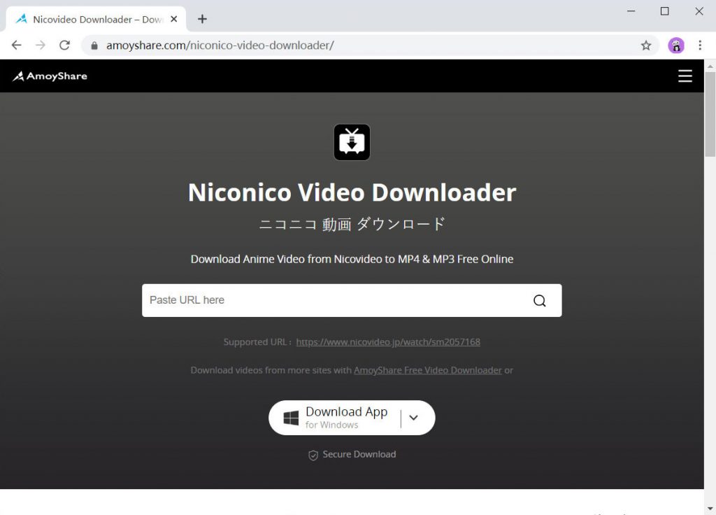 Downloader de vídeo Niconico