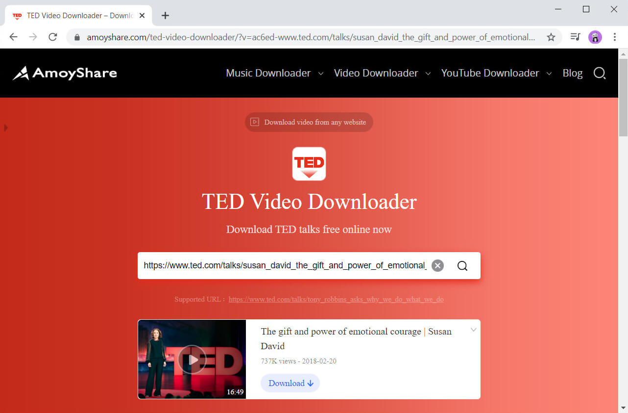Tedトークをダウンロードする最も簡単な方法 21 Tedトークをダウンロードする最も簡単な方法 21