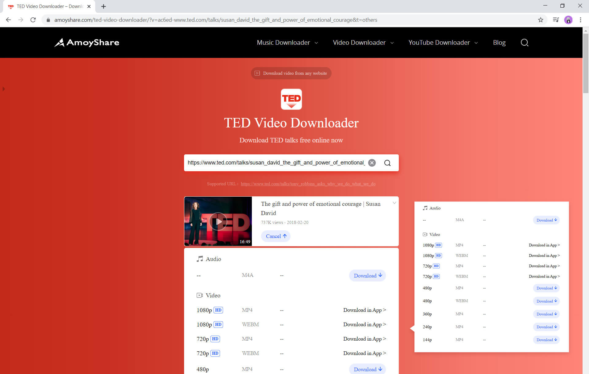 Tedトークをダウンロードする最も簡単な方法 21 Tedトークをダウンロードする最も簡単な方法 21