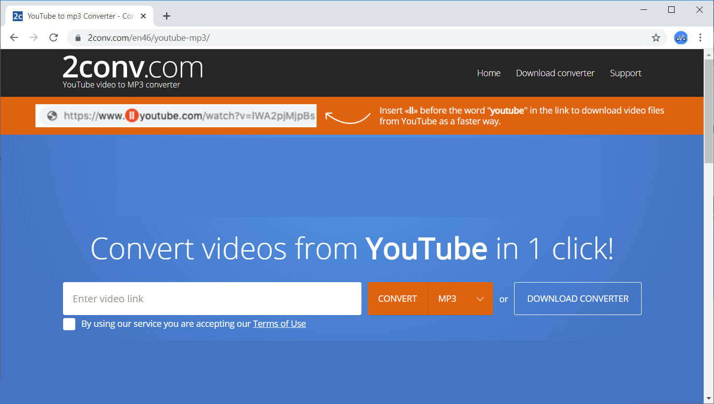 2conv Online Mp3 And Video Free Converter www.amoyshare.com