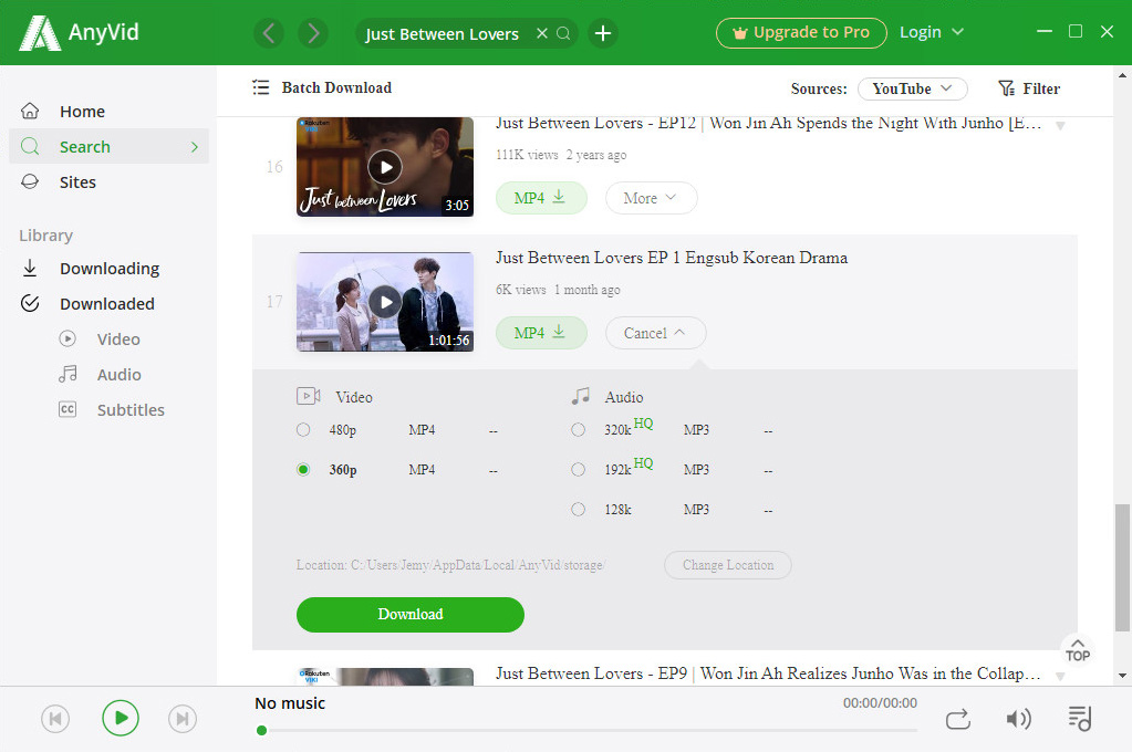 Download Korean drama