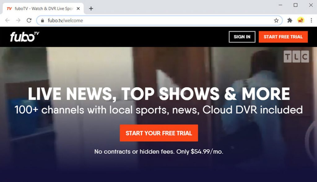 fuboTV - alternative to Hulu