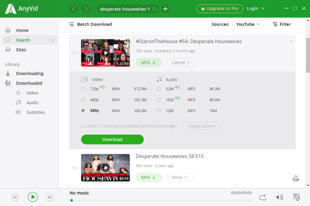 Download the TV show