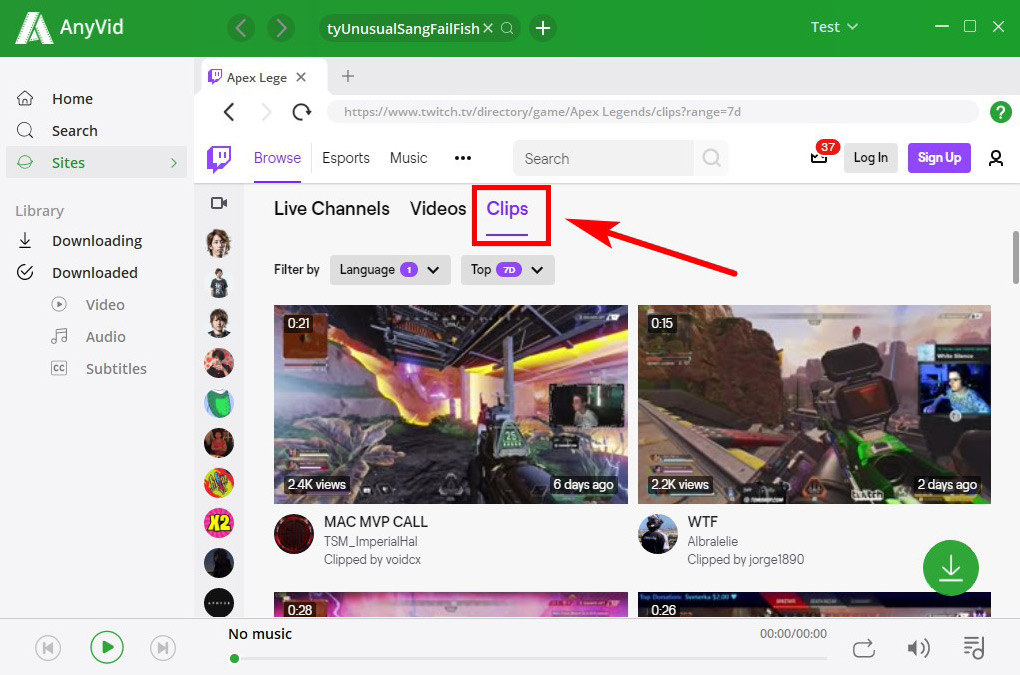 Twitchクリップダウンローダー Twitchクリップのダウンロード方法 Twitchクリップダウンローダー Twitchクリップのダウンロード方法