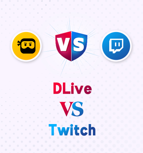 DLlive gegen Twitch