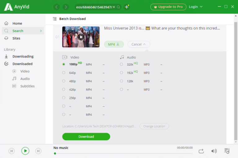 how to copy video from facebook