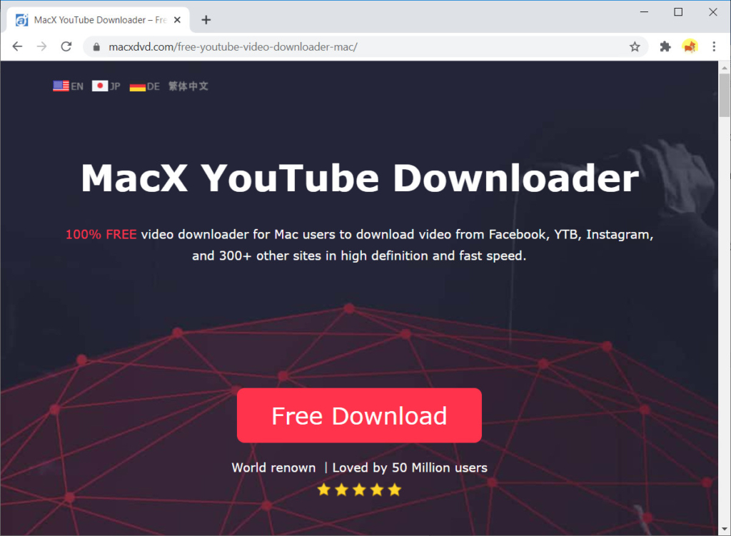 Downloader MacX YouTube